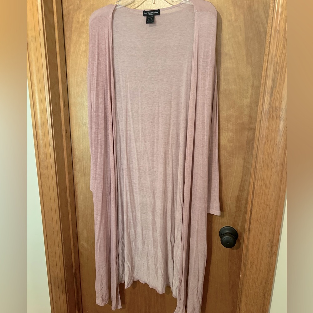 Mauve Cotton Duster